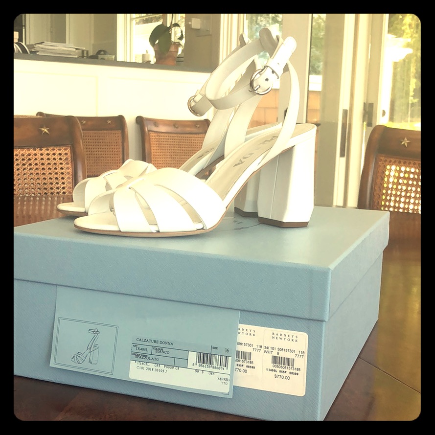 This Season New Prada Sandals.